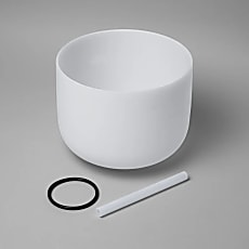 Kristallklangschale F-Ton 432 Hz