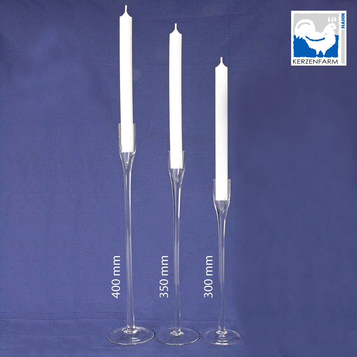 Kerzenständer Glas-klar