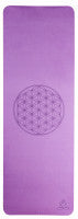 Yogamatte Blume des Lebens dunkellilla/zartlilla