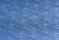 Yogamatte Blume des Lebens dunkelblau/hellblau
