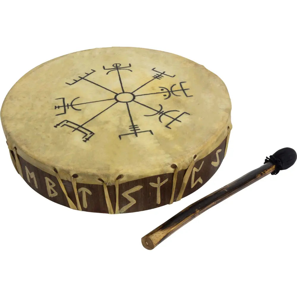 Schamanische Trommel - Vegvisir