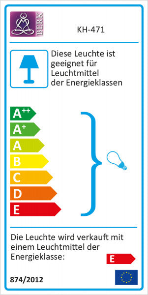 Salzlampe „Kristall“