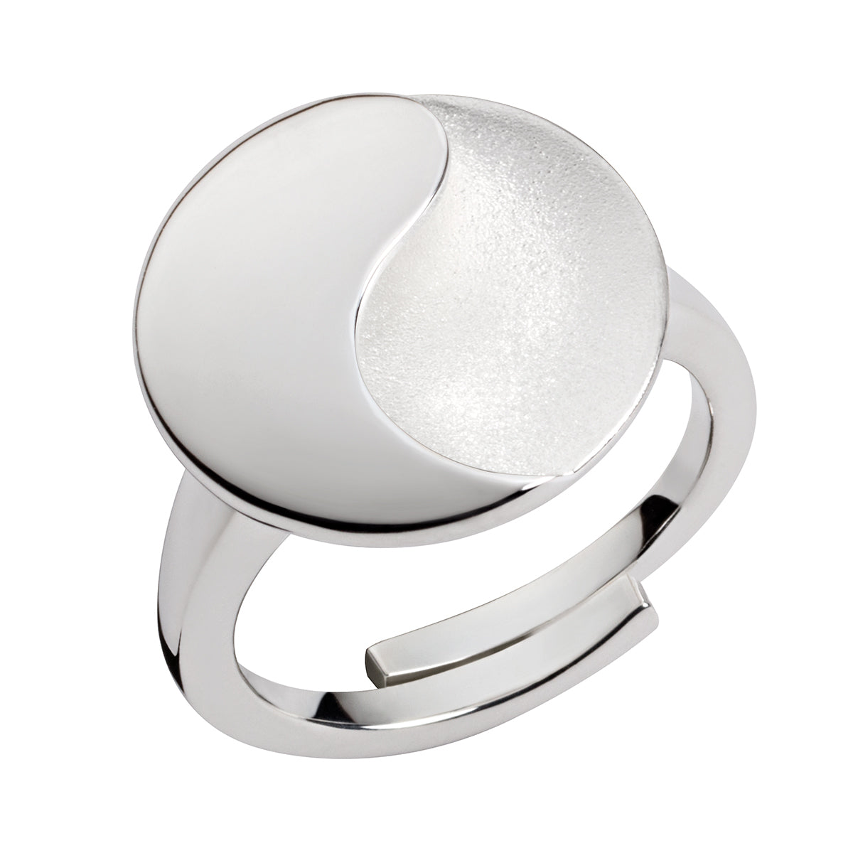 Ring "Yin-Yang, silber"