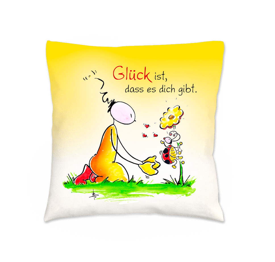 Oups-Duftkissen „Glück ist, dass es Dich gibt“, II