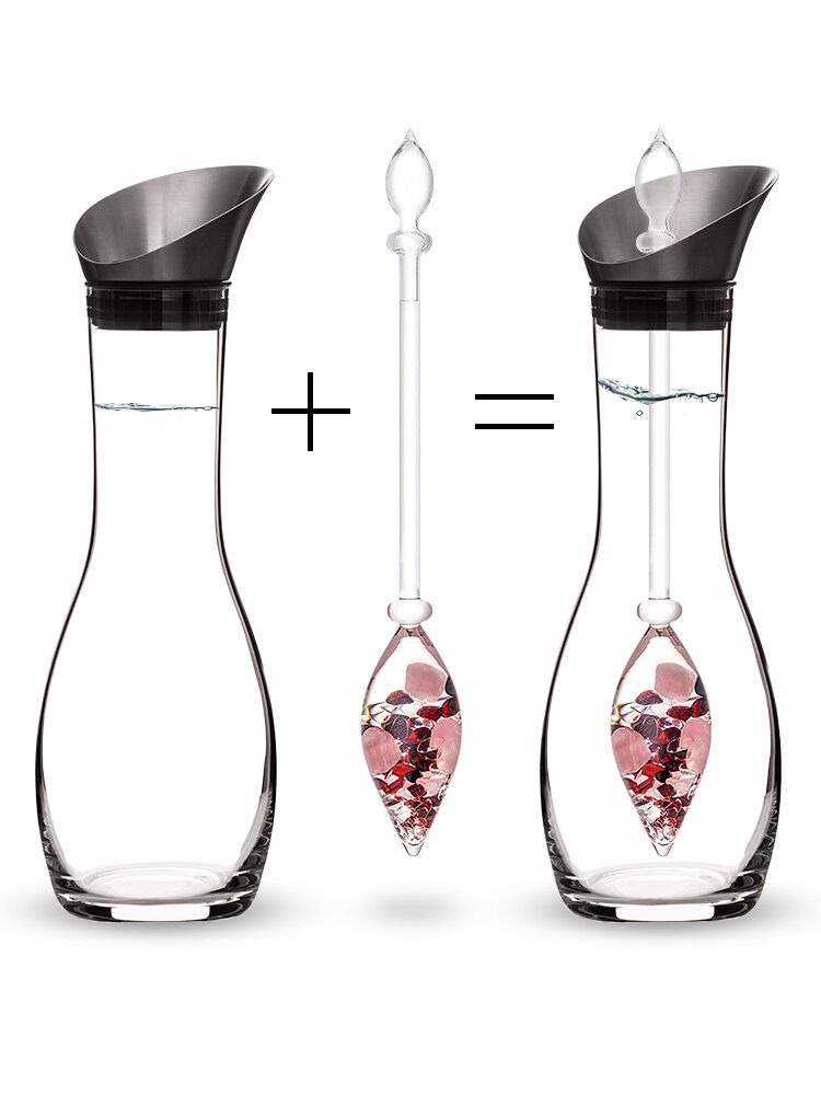 Edelsteinphiole „Love“