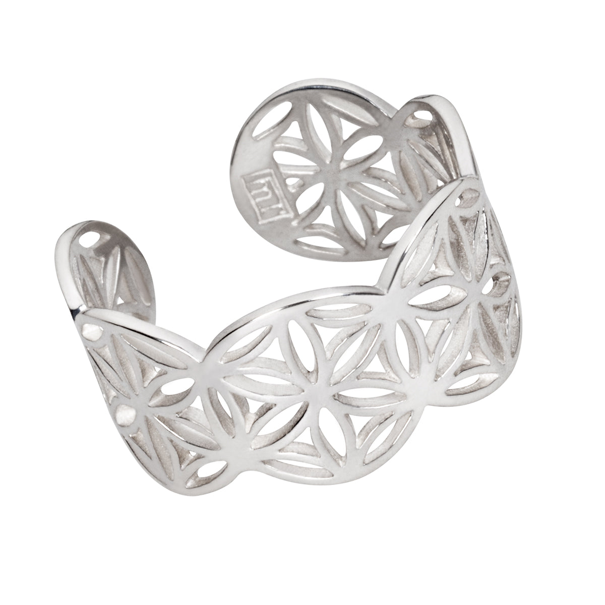 Ring "Blume des Lebens, offen"