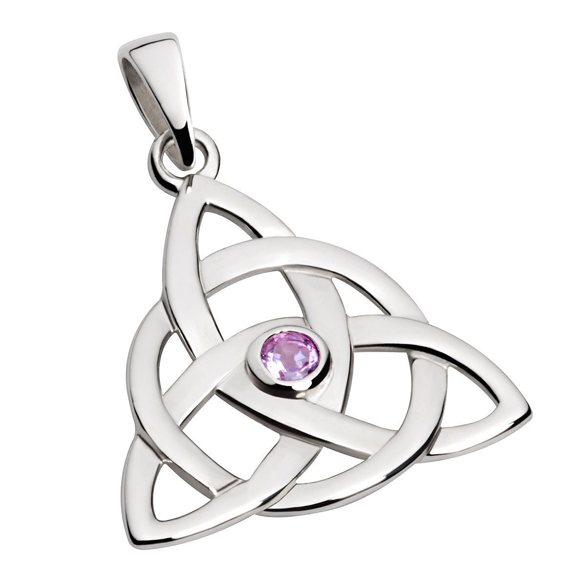 Kettenanhänger "Verbundenheit" mit Amethyst