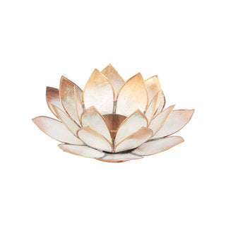 Teelichthalter Lotus "Scheitelchakra"