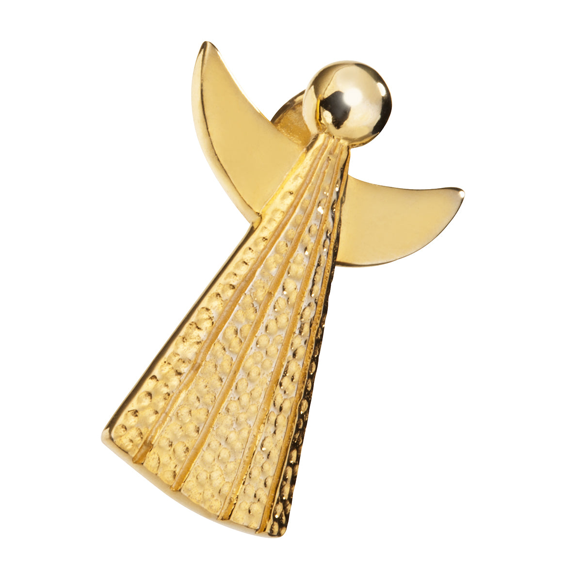 Engelanhänger „Kraft, vergoldet“