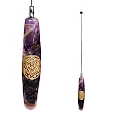 Tensor / Einhandrute Amethyst Blume des Lebens