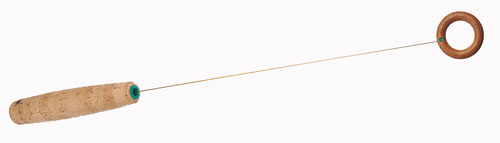 Ökotensor mit Korkgriff und vergoldeter Antenne