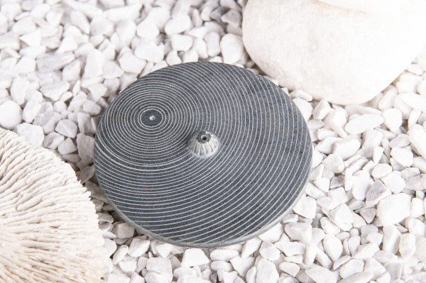 Räucherstäbchenhalter Zen rund Speckstein