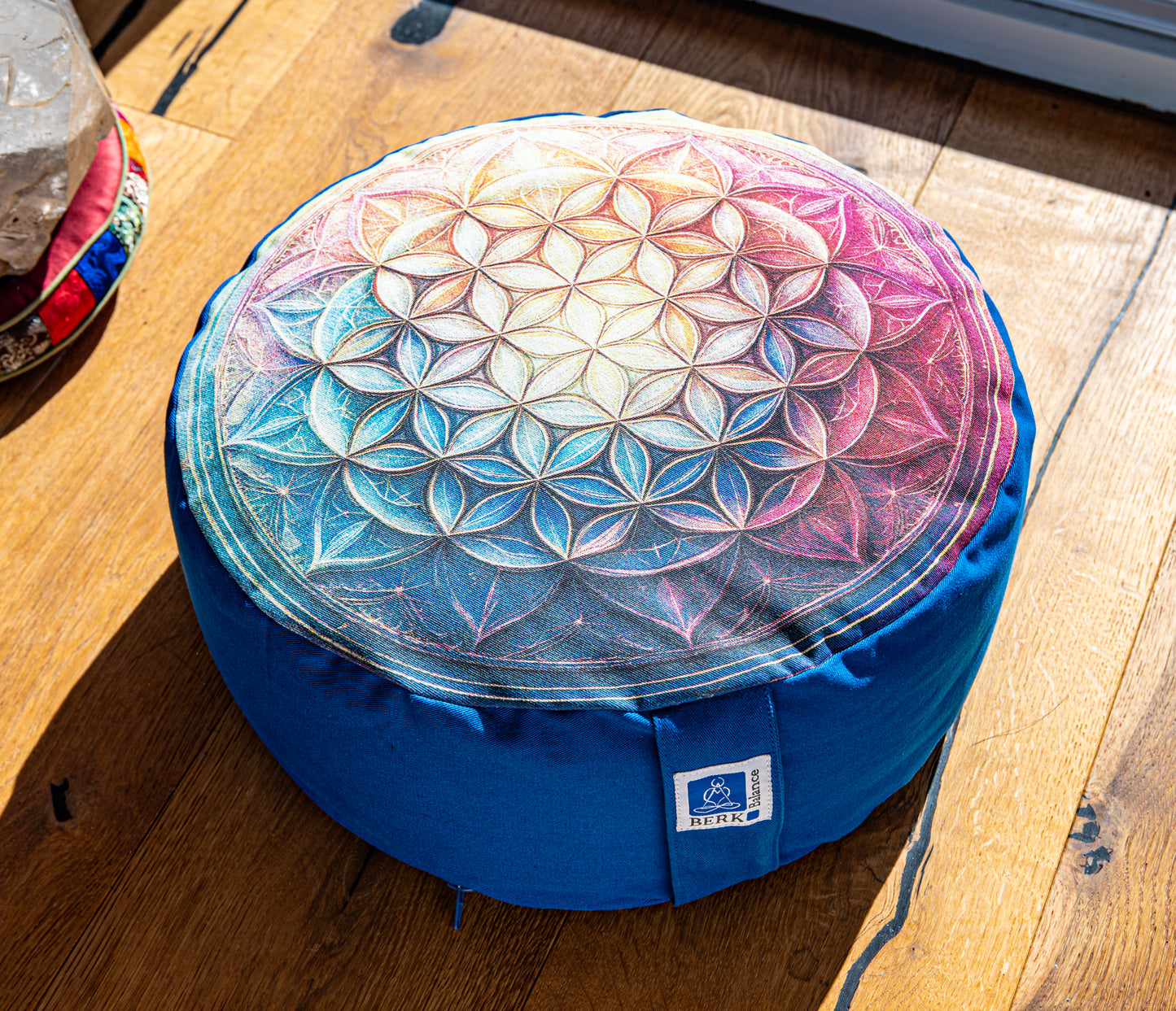 Meditationskissen Blume des Lebens