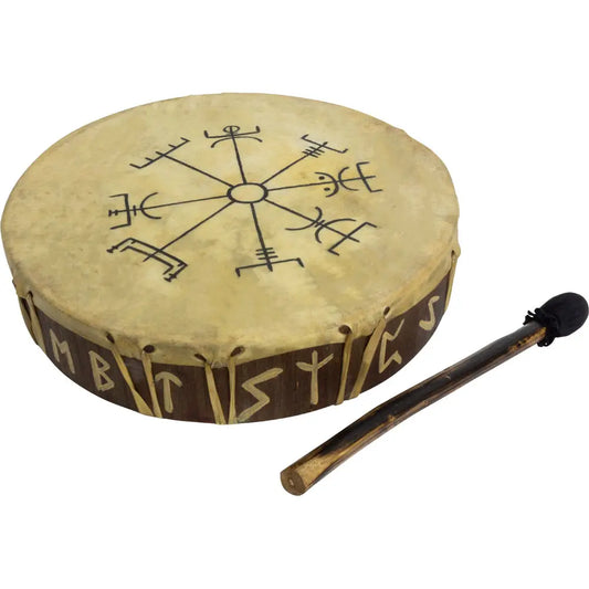Schamanische Trommel - Vegvisir
