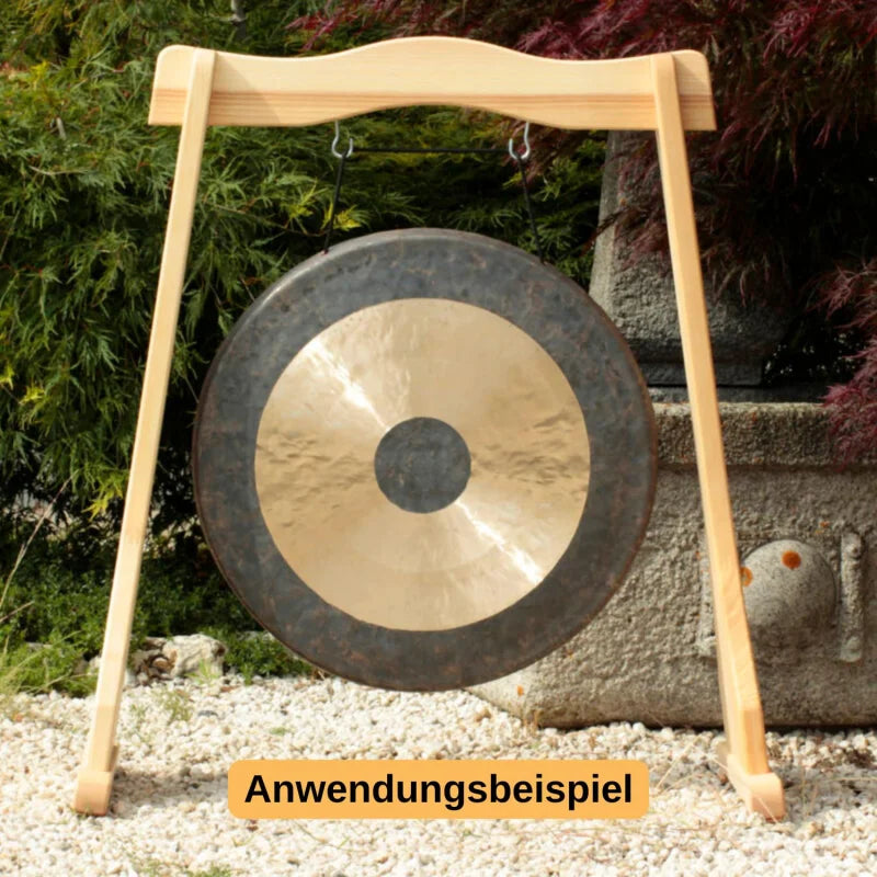 Gongständer aus Eschenholz für Gongs von 40 bis 100 cm