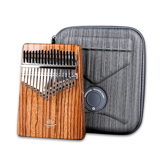 Kalimba - 17 Zungen Rosenholz - C-Dur A-440 Hz | mit Schallloch -A
