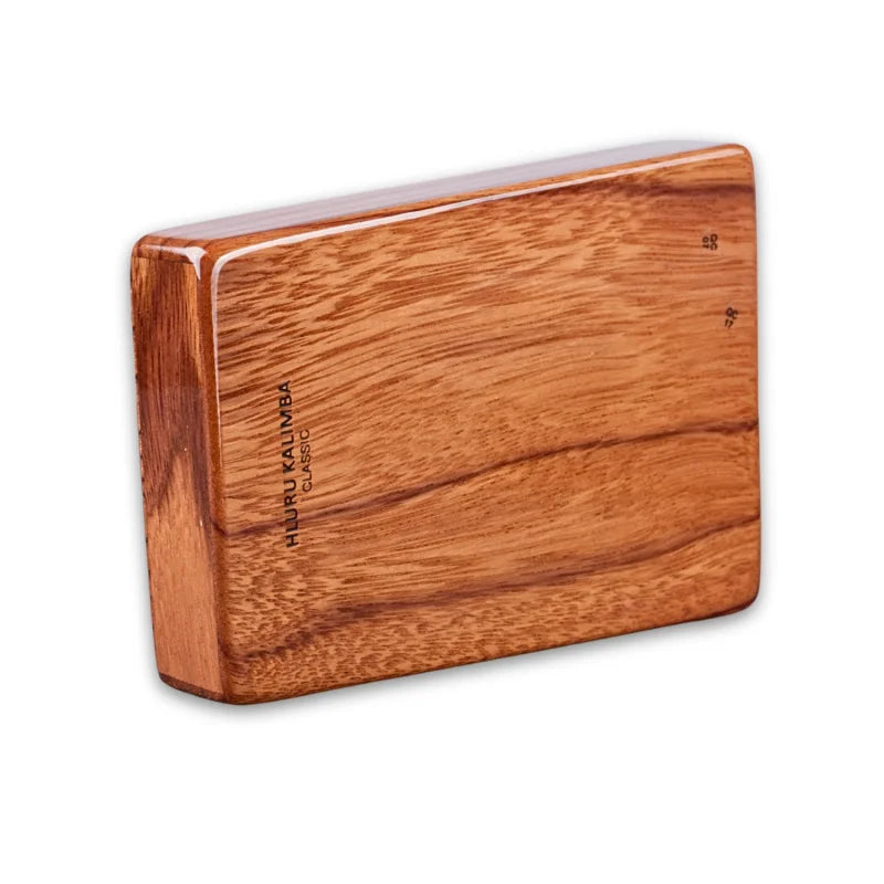 Kalimba - 17 Zungen Rosenholz - C-Dur A-440 Hz | mit Schallloch -A