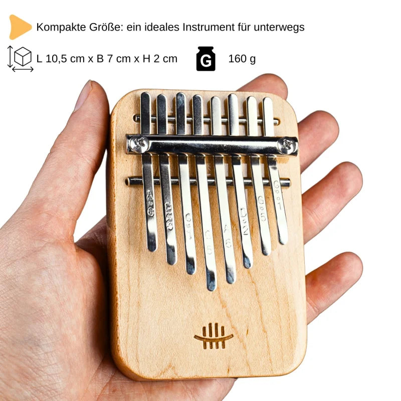 Mini-Kalimba aus Ahorn