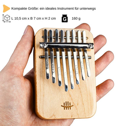 Mini-Kalimba aus Ahorn