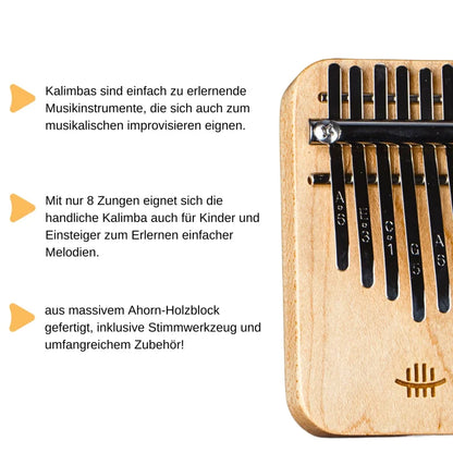 Mini-Kalimba aus Ahorn