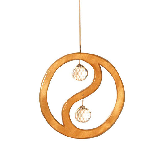 Kristallobjekt „Yin Yang“